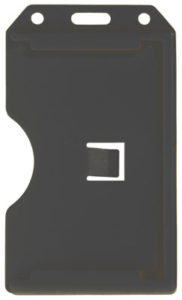Black two side multi card holder