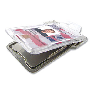 Rigid Shielded 2 Card Holder  (100Pk) 1840-5081