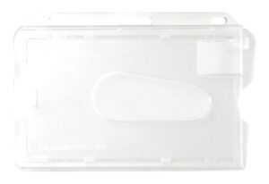 Access card dispenser frosted front and back