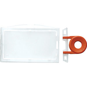 Key-Lock Card Holder-Horizontal/Landscape (50Pk) 1840-6610