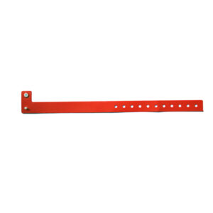 Red 19mm Plastic Wrist Band