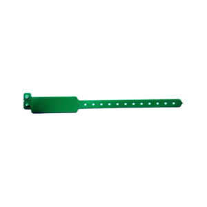 Green 25mm Vinyl Wrist Band