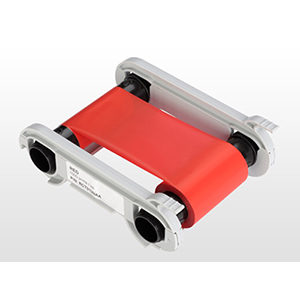 Evolis Zenius/Primacy Monochrome Red Ribbon 1000 Image RCT013NAA