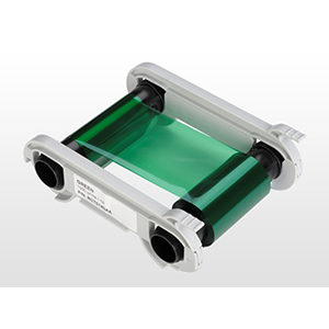 Evolis Zenius/Primacy Green Monochrome Ribbon 1000 Image RCT014NAA