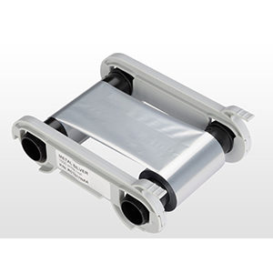 Evolis Zenius/Primacy Metallic Silver Monochrome Ribbon 1000 Image RCT017NAA