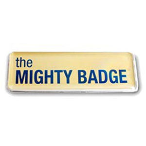 Medium Mighty Badge (pk 10)