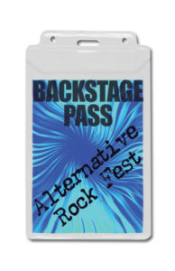 Large credential/event badge holder