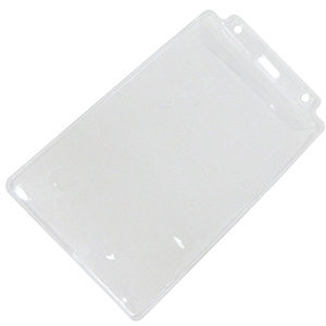 Large Two Sided Vinyl Badge Holder (100Pk) 1840-1610
