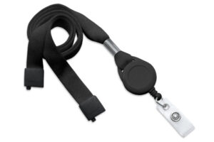 Black lanyard/badge reel combo