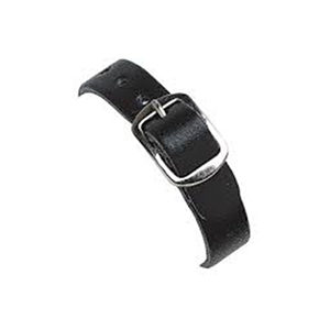 Black Leather Luggage Strap (100Pk) 2420-4001