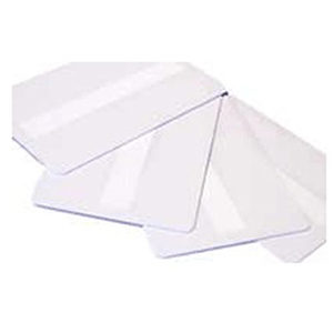 Blank White PVC Cards with Signature Panel (500Pk) C5002