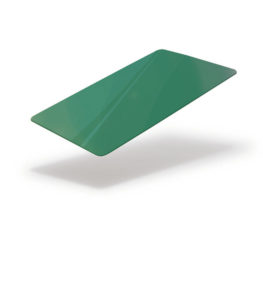 Green blank card