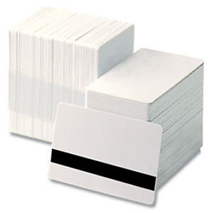 Blank White Hi-Co PVC Card (500Pk) C4003