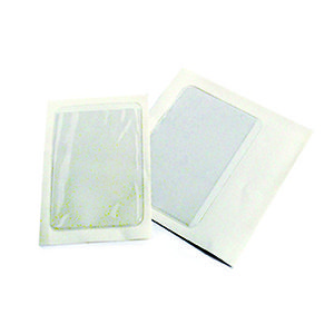 Self-adhesive backed card holder-Landscape (100 Pk) EX600-L