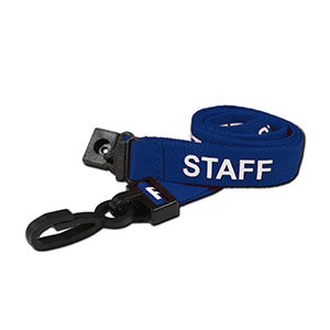 "STAFF" Lanyards (100Pk) AC222-SF-RB