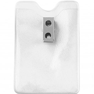 Premium Clip-on Vinyl Badge Holder 1810-1200 (100PK)
