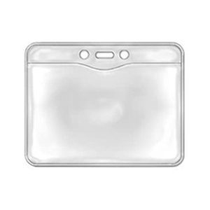 Textured Back Vinyl Badge Holder 1815-1000 (100 Pk)