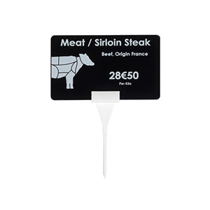 8cm Narrow price ticket spike (25 pack)