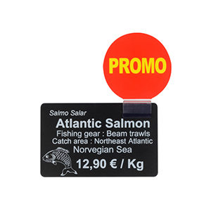 Promo badges and clips for Food Tags (25 Pack)