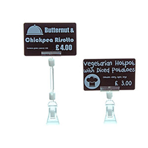 12cm Price Ticket Clamps (25 Pack)